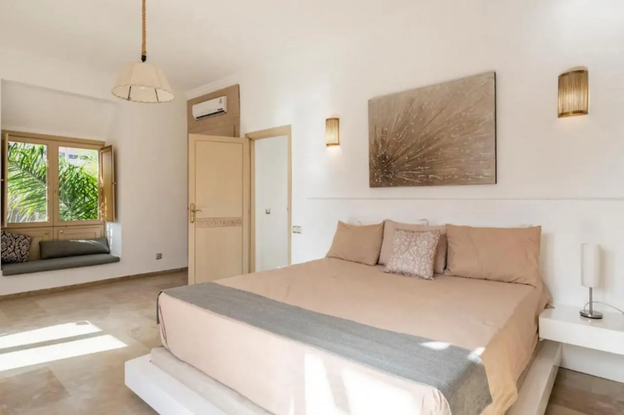 Jolie Villa 3 Chambres Loue Entierement Avec Piscine Marraquexe Marrocos
